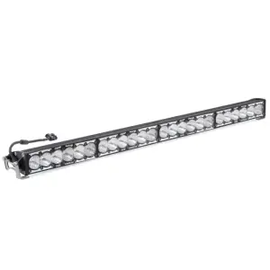 454007 | Baja Designs OnX6 Hybrid LED / Laser Light Bar | Hybrid Spot Light Pattern, Clear, 40 Inch, Universal