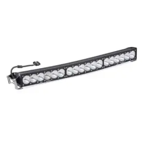 523001 | Baja Designs OnX6 Arc LED Light Bar | Spot Light Pattern, Clear, 30 Inch, Universal