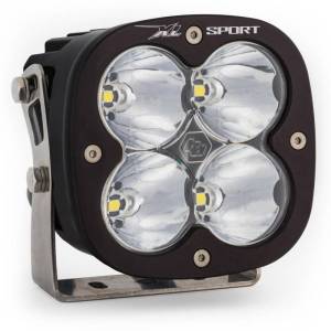 560001 | Baja Designs XL Sport Auxiliary LED Light Pod | Single, Spot Light Pattern, Clear, Universal