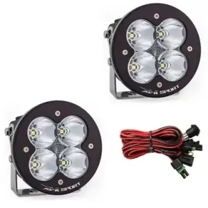 Baja Designs - 577801 | Baja Designs XL-R Sport Auxiliary LED Light Pod | Pair, Spot Light Pattern, Clear, Universal - Image 1