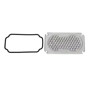 660206 | Baja Designs S2 Light Pod Lens Kit | Single, Work/Scene Light Pattern, Clear