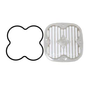 668405 | Baja Designs Squadron Light Pod Lens Kit | Single, Wide Cornering Light Pattern, Clear