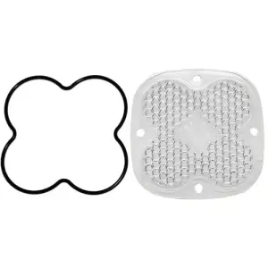 668406 | Baja Designs Squadron Light Pod Lens Kit | Single, Work/Scene Light Pattern, Clear