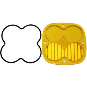 668413 | Baja Designs Squadron Light Pod Lens Kit | Single, Driving/Combo Light Pattern, Amber