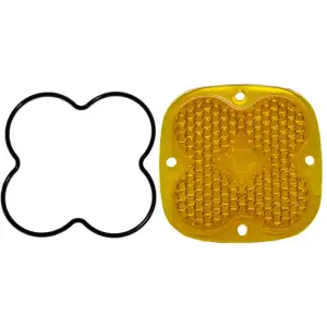 668416 | Baja Designs Squadron Light Pod Lens Kit | Single, Work/Scene Light Pattern, Amber