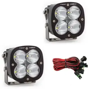 687802 | Baja Designs XL Racer Edition Auxiliary LED Light Pod | Pair, Racer Spot, Light Pattern, Clear, Universal