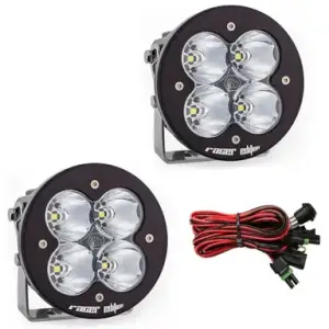 697802 | Baja Designs XL-R Racer Edition Auxiliary LED Light Pod | Pair, Racer Spot Light Pattern, Clear, Universal