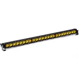 703013 | Baja Designs S8 Straight LED Light Bar | Driving/Combo Light Pattern, Amber, 30 Inch, Universal