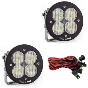 767805 | Baja Designs XL-R 80 Auxiliary LED Light Pod | Pair, Wide Cornering Pattern, Clear, Universal