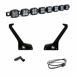 Baja Designs - 447664UP | Baja Designs XL Sport Roof Mount Linkable LED Light Bar Kit For Jeep Gladiator JT / Wrangler JL | 2018-2023 | Multi-Pattern Light Pattern, Clear, Upfitter Wiring - Image 1