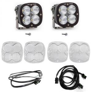 Baja Designs - 447752UP | Baja Designs XL Pro A-Pillar LED Light Pod Kit For Ford Bronco | 2021-2023 | Spot Light Pattern, Clear, Upfitter Wiring - Image 1