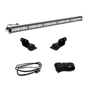 Baja Designs - 447757UP | Baja Designs OnX6+ 50 Inch Roof Mount LED Light Bar Kit For Ford Bronco | 2021-2023 | Multi-Pattern Light Pattern, Clear, Upfitter Wiring - Image 1