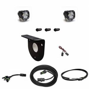 Baja Designs - 447766UP | Baja Designs S1 Dual Reverse Light Kit For Ford Bronco | 2021-2023 | Wide Cornering Light Pattern, Clear, Upfitter Wiring, No License Plate Mount - Image 1