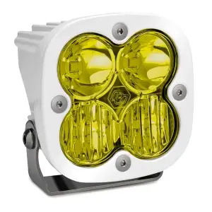 490013WT | Baja Designs Squadron Pro White LED Auxiliary Light Pod | Single, Driving/Combo Light Pattern, Amber, Universal