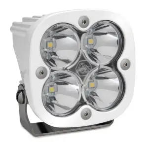 550001WT | Baja Designs Squadron Sport White LED Auxiliary Light Pod | Single, Spot Light Pattern, Clear, Universal