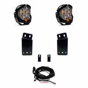 Baja Designs - 448044 | Baja Designs LP9 Pro LED Light Pod Bumper Kit For Ram 1500 TRX | 2021-2022 | Driving/Combo Light Pattern, Clear - Image 1