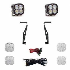 448059 | Baja Designs XL Pro A-Pillar LED Light Pod Kit For Ford F-150 Raptor | 2021-2022 | Driving/Combo Light Pattern, Clear