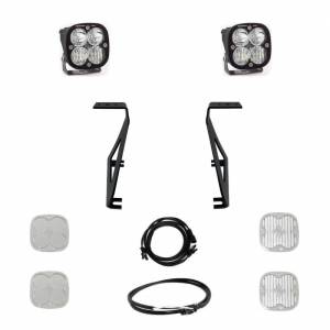 448069 | Baja Designs Squadron Pro A-Pillar LED Light Pod Kit For Ford F-150 Raptor | 2021-2023 | Driving/Combo Light Pattern, Clear