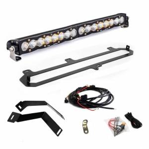 448078 | Baja Designs S8 20 Inch LED Light Bar Behind Bumper Kit For Toyota Tundra / Sequoia | 2022-2023 | ONLY Fit TRD Grill, Driving/Combo Light Pattern, Clear