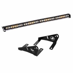 448092 | Baja Designs S8 40 Inch Roof Mount LED Light Bar Kit For Polaris RZR Pro R | 2022-2023 | Driving Combo Light Pattern, Clear