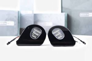 Morimoto - LF73806 | Morimoto XB LED Mirror Puddle Lights For Dodge Ram 1500 / HD | 2010-2018 | Pair - Image 1