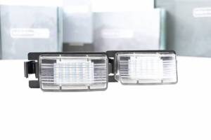 LF7801 | Morimoto XB LED License Plate Lights For Nissan 350Z, 370Z, Cube, GTR, Leaf Sentra, Versa / Infiniti Q60, G25, G35, G37 | 2014-2020 | Pair