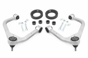 1325 | Rough Country 1.75 Inch Leveling Kit With UCA For GMC Sierra 1500 4WD (2019-2024) | ONLY Fits AT4 | Aluminum