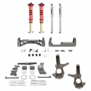 150201TPC | Belltech 7-9 Inch Complete Lift Kit with Trail Performance Coilovers & Shocks (2007-2016 Silverado, Sierra 1500 | OEM Cast Steel Control Arms)