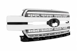 XBG17 | Morimoto XGB LED DRL Light Grille For Ford F-150 | 2018-2020 | Chrome Finish, White DRL