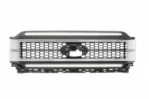 XBG23 | Morimoto XGB LED DRL Light Grille For Ford F-150 | 2021-2023 | Chrome Finish, White DRL