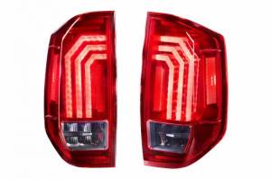 Morimoto - LF706 | Morimoto XB LED Tail Lights For Toyota Tundra | 2014-2021 | Pair, Red - Image 1