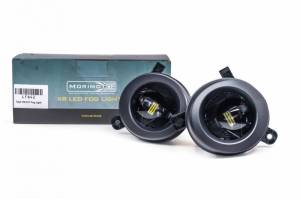 LF640 | Morimoto XB LED Fog Lights For Audi A4, S4, A5, S5 Quattro / A5, S5 Cabriolet / A6 / Q3 & Volkswagen CC | Pair, White Lights, S5 Type