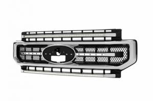 Morimoto - XBG12 | Morimoto XGB LED DRL Light Grille For Ford Super Duty | 2020-2022 | Chrome Finish, White DRL - Image 1