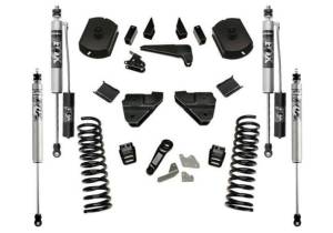 K124FX | Superlift 4 Inch Dodge Suspension Lift Kit with Fox 2.0 Resi Shocks (2014-2018 Ram 2500 4WD | Diesel)