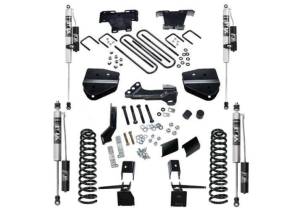 K164FX | Superlift 4 Inch Suspension Lift Kit With Fox Resi Shocks (2017-2022 F250, F350 Super Duty 4wd | Diesel)