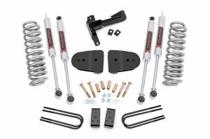 43640 | Rough Country 3 Inch Suspension Lift Kit With Springs For Ford F-250 Super Duty | 2023-2023 | M1 Monotube Shocks