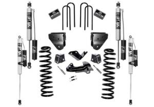 K796FX | Superlift 4 inch Suspension Lift Kit with Fox Resi Shocks (2005-2007 F250, F350 Super Duty 4WD | Diesel)