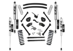 K823FX | Superlift 6 inch Suspension Lift Kit with Fox Resi Shocks (2006-2007 2500, 3500 4WD | 5.9L Diesel)