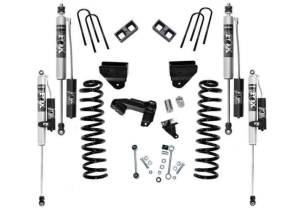 K854FX | Superlift 4 inch Suspension Lift Kit with Fox Resi Shocks (2008-2010 F250, F350 Super Duty 4WD | Diesel)