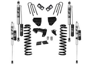 K876FX | Superlift 4 inch Suspension Lift Kit with Fox Resi Shocks (2011-2016 F250, F350 Super Duty 4WD | Diesel)