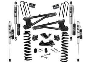 K975FX | Superlift 4 inch Suspension Lift Kit with Fox Resi Shocks (2005-2007 F250, F350 Super Duty 4WD | Diesel)