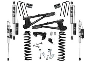 K987FX | Superlift 4 inch Suspension Lift Kit with Fox Resi Shocks (2011-2016 F250, F350 Super Duty 4WD | Diesel)