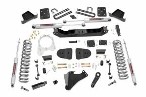 43730 | Rough Country 6 Inch Lift Kit For Ford F-250/F-350 Super Duty 4WD | 2023-2023 | 3.5 Inch Axle Diameter, No Factory Rear Springs, No Front Driveshaft, N3 Shocks