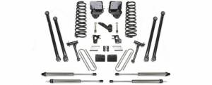 2003-2005 Dodge 2500 4WD with Diesel & Auto 6 Inch Longarm Kit with Coils & Black Dirt logic Shocks