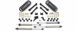 2003-2008 Dodge 2500/3500 4WD Diesel Only 4.5 Inch Performance System with Black Dirt logic Shocks