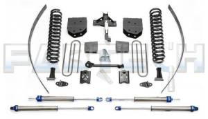 2005-2007 Ford F250 4WD with Factory Overload 8 Inch Basic System with Black Dirt logic Shocks