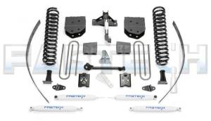 2005-2007 Ford F250 4WD with Factory Overload 8 Inch Basic System with Performance Shocks