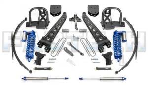 2008-2010 Ford F250 4WD 10 Inch Radius Arm System with Black 4.0 Coilovers & Dirt Logic Rear Shocks