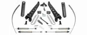2008-2011 Ford F250 4WD with Factory Overload 8 Inch Radius Arm System with Coils & Black Dirt logic Shocks