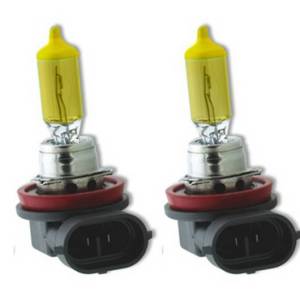 2649006SY | Recon 9006 12V 55W Headlight/Fog Light Bulbs in Solar Yellow